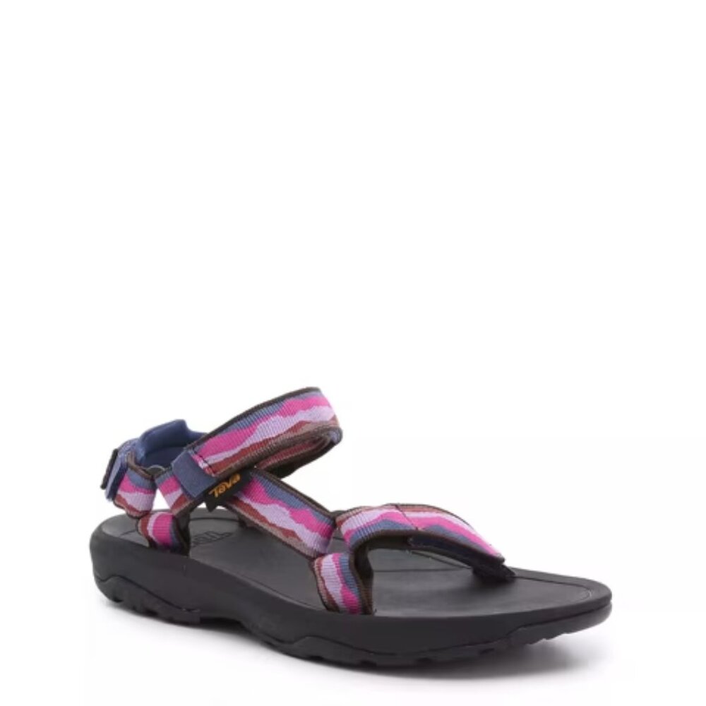 Teva Girl's Multicolor Hurricane Wave Hook & Loop Casual Sandal Size 3